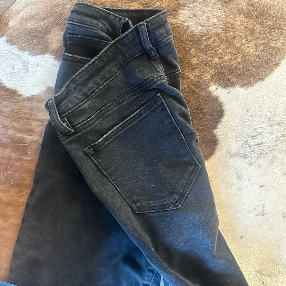 High Rise Black Jeans